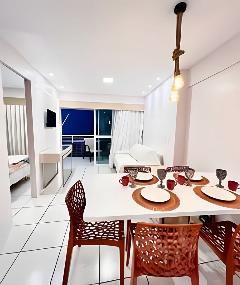 Beachfront Apartment Beach Class | Praia de Iracema, Fortale