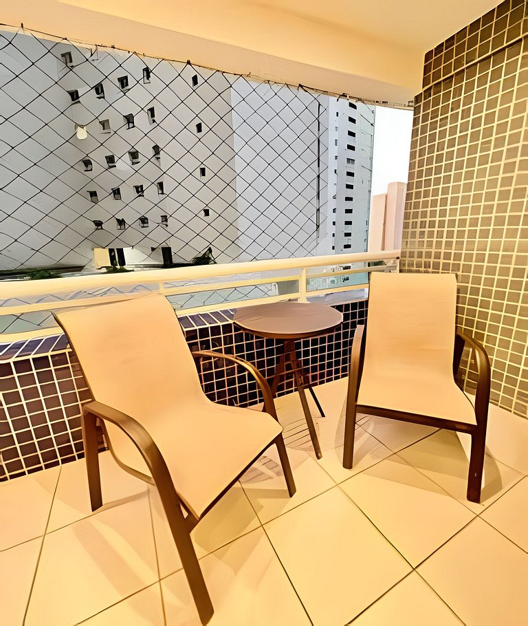 Beachfront Apartment Beach Class | Praia de Iracema, Fortale