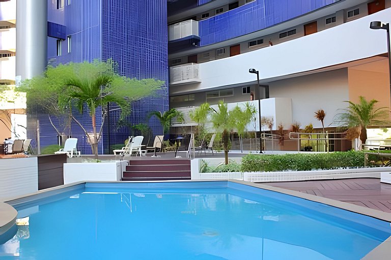 Beachfront Apartment Beach Class | Praia de Iracema, Fortale