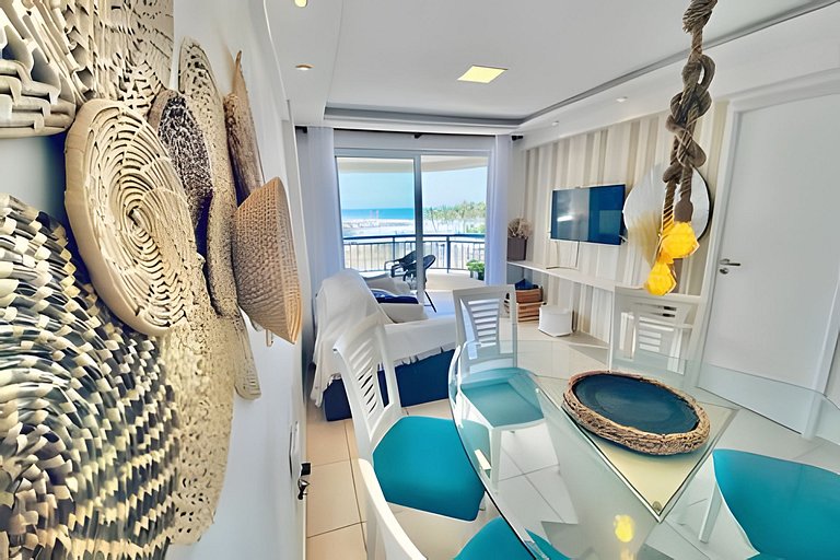 South-Facing Sea View Beach Village 404S | Praia do Futuro