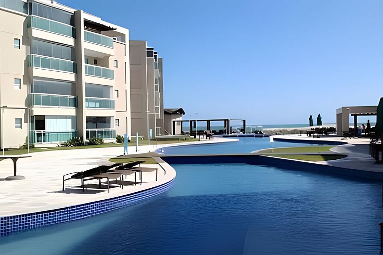 Aquiraz Riviera by Casamarinn - Beachfront Place with Sea Vi