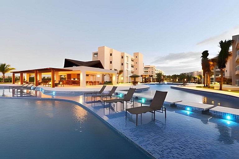 Aquiraz Riviera by Casamarinn - Beachfront Place with Sea Vi