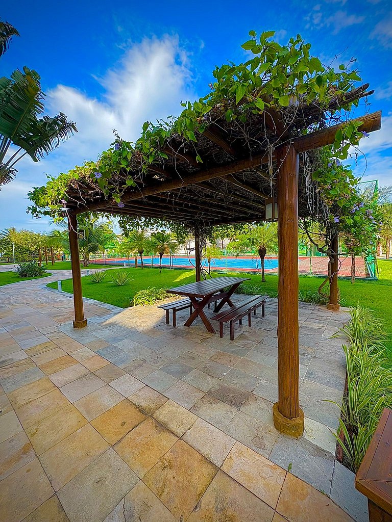 Apto Pé na Areia Wai Wai Resort | Praia do Cumbuco, Ceará