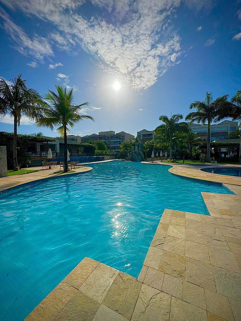 Apto Pé na Areia Wai Wai Resort | Praia do Cumbuco, Ceará