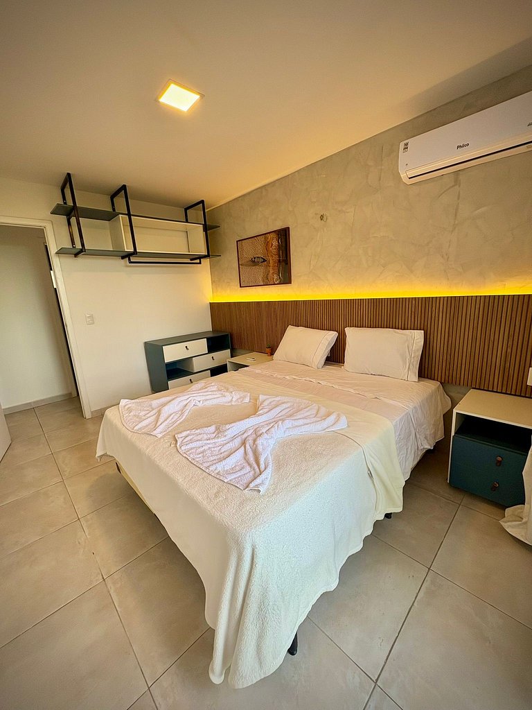 Apto Pé na Areia Wai Wai Resort | Praia do Cumbuco, Ceará