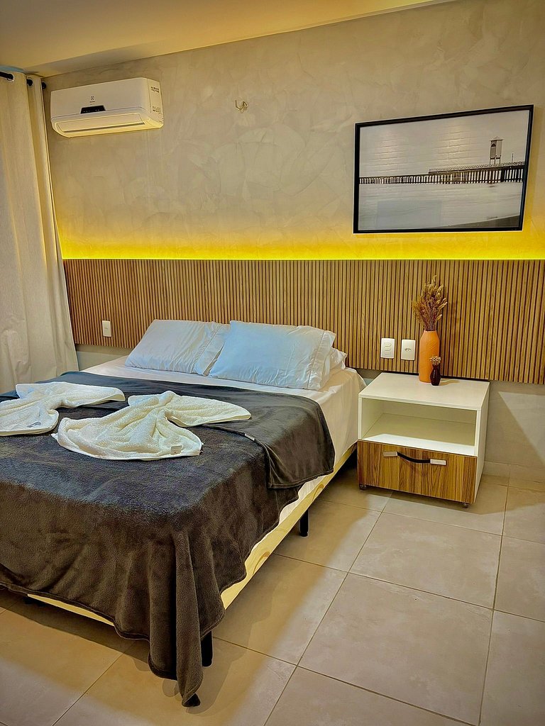Apto Pé na Areia Wai Wai Resort | Praia do Cumbuco, Ceará