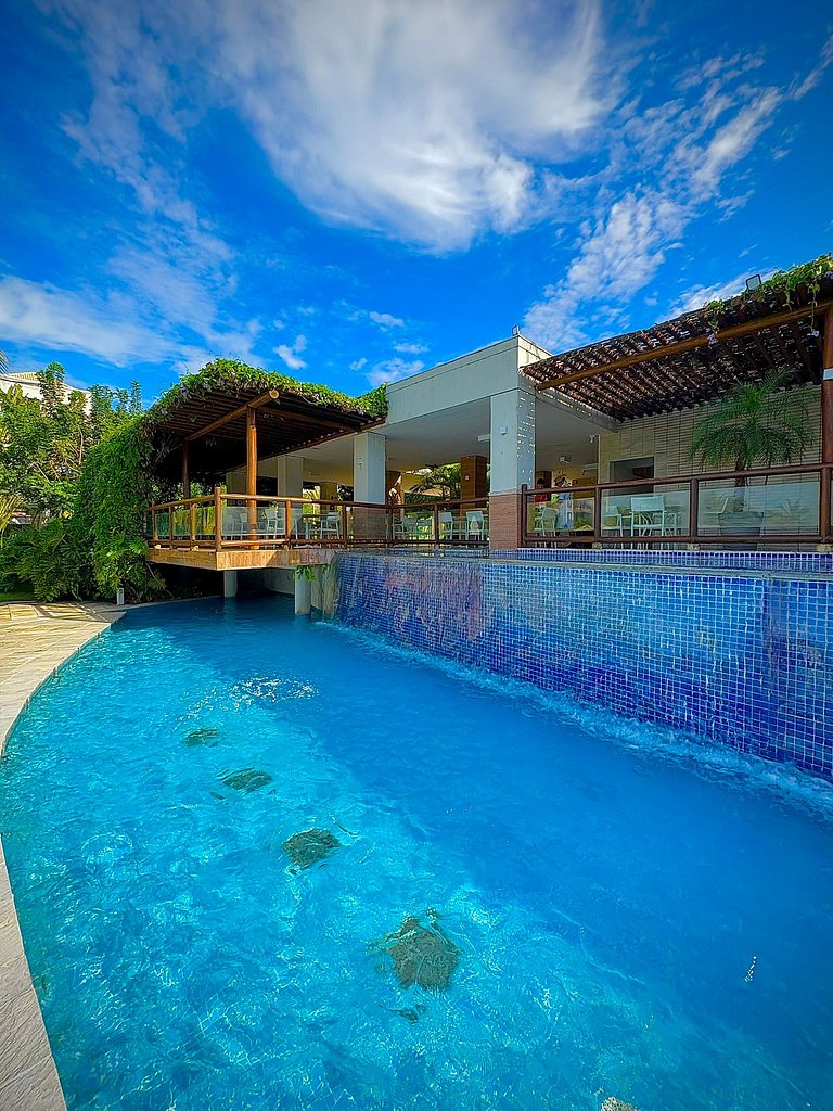 Apto Pé na Areia Wai Wai Resort | Praia do Cumbuco, Ceará