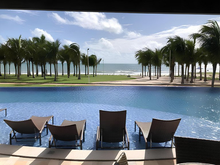 Aconchegante Apartamento com Vista Mar em Aquiraz Riviera -