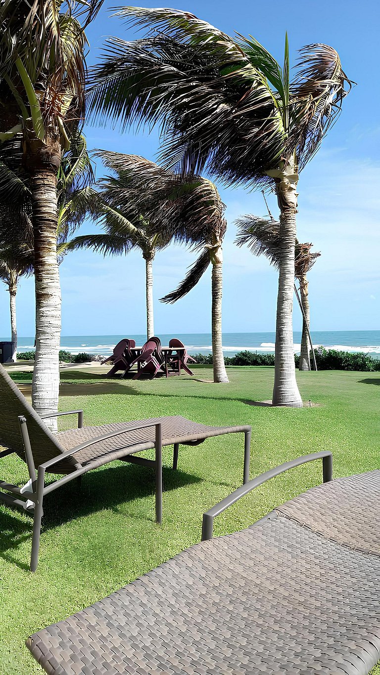 Aconchegante Apartamento com Vista Mar em Aquiraz Riviera -