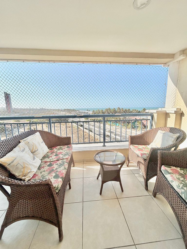 Sea View 5th Floor Beach Village 505N | Praia do Futuro