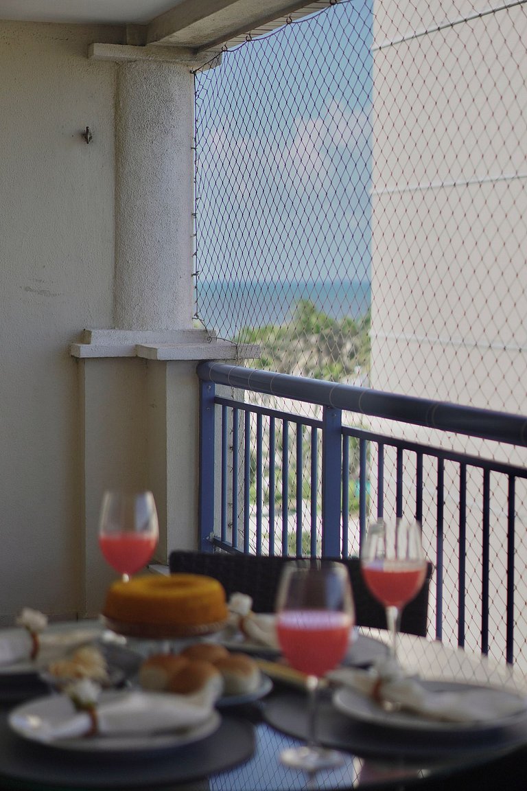 Férias com Vista Mar 602s Beach Village Residence