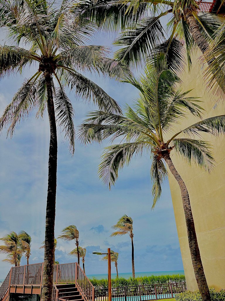 Vista Mar Particular em Resort Beach Park