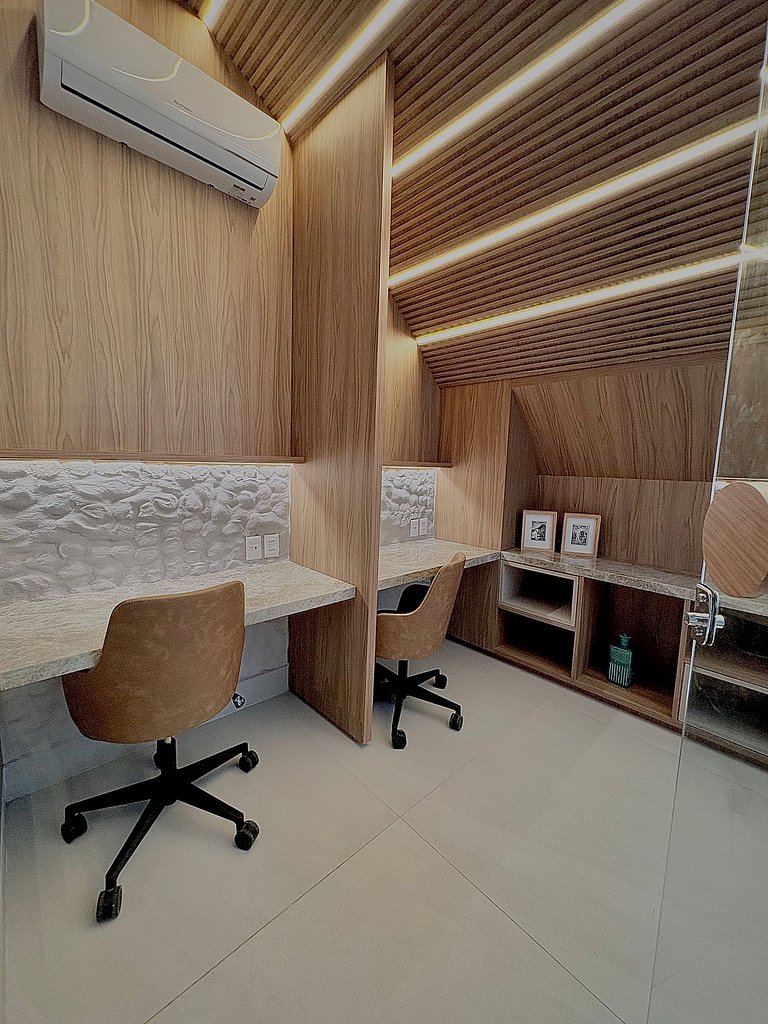 Vista Mar Particular em Resort Beach Park