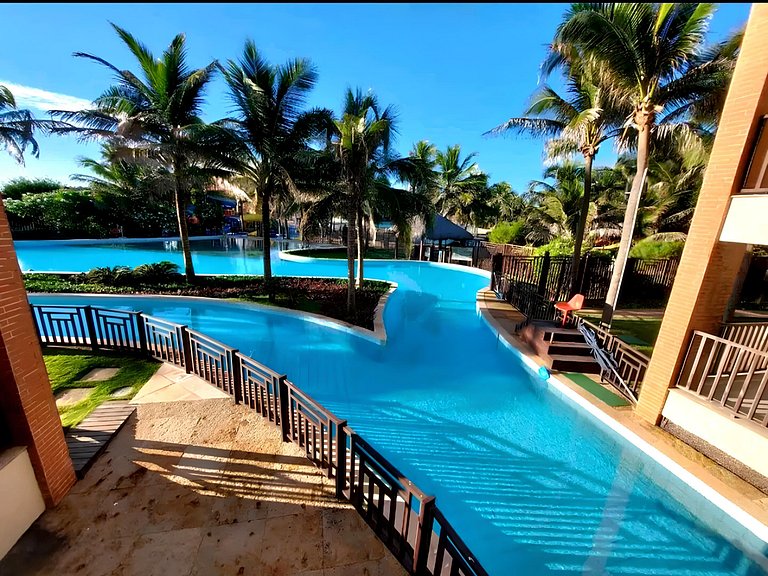 Acqua Beach Park Resort | Pé na Areia em Porto das Dunas