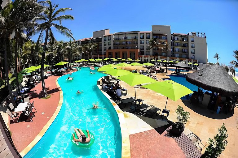 Vista Mar Particular em Resort Beach Park