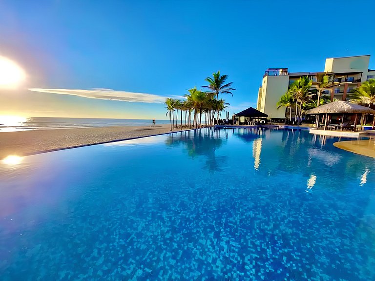 Vista Mar Particular em Resort Beach Park