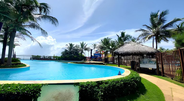 Vista Mar Particular em Resort Beach Park