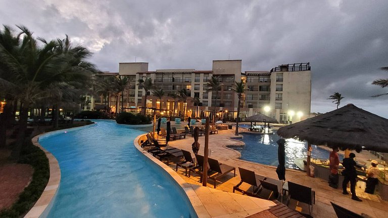 Acqua Beach Park Resort | Pé na Areia em Porto das Dunas