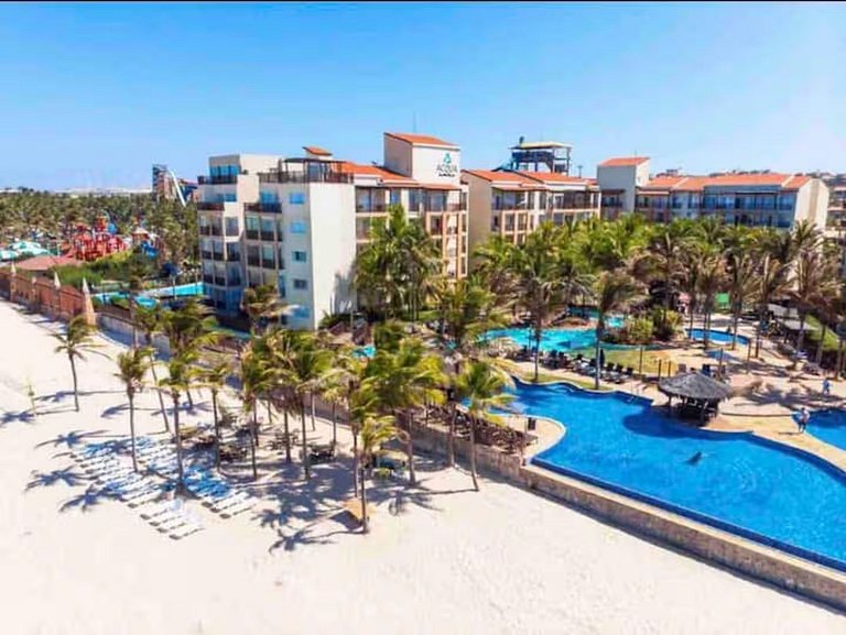 Vista Mar Particular em Resort Beach Park