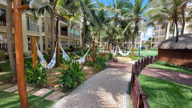 Flat à Beira do Mar e pé na areia em Beach Park