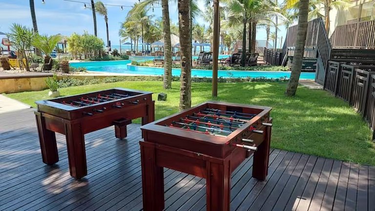 Vista Mar Particular em Resort Beach Park