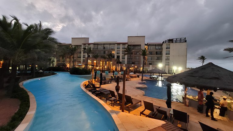 Acqua Beach Park Resort | Pé na Areia em Porto das Dunas