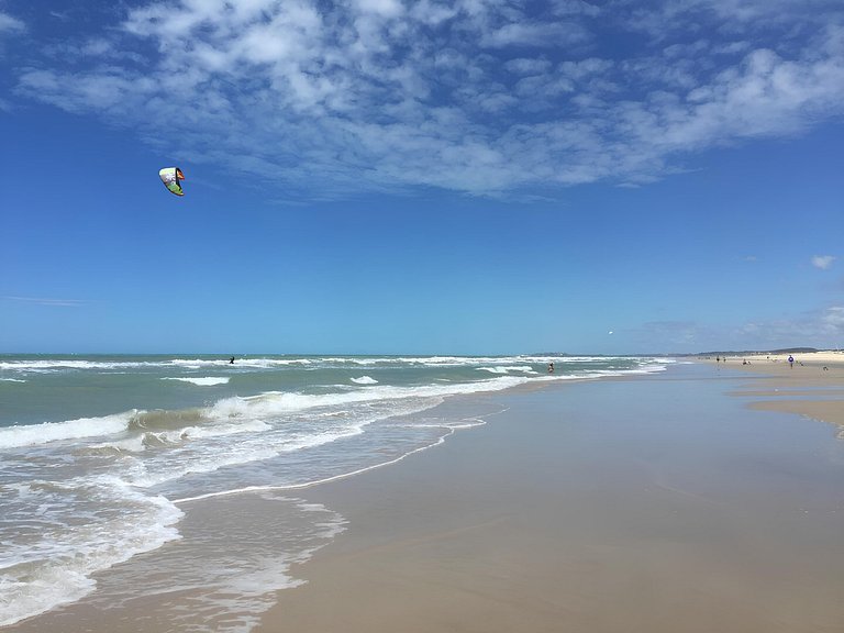 Flat à Beira do Mar e pé na areia em Beach Park