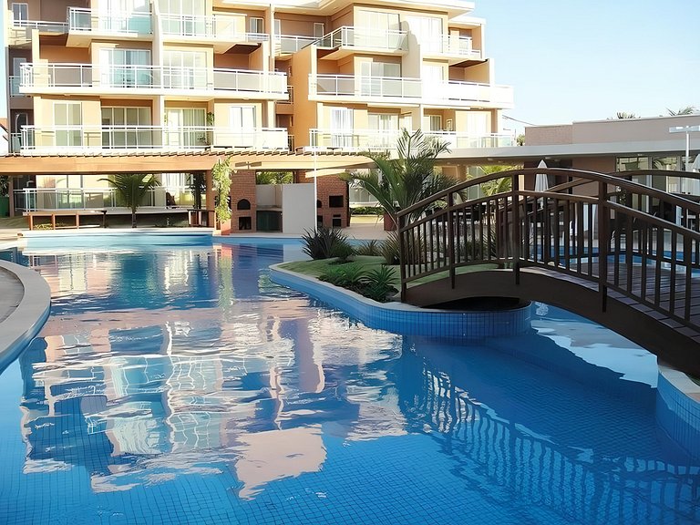 Cobertura Duplex Condomínio Palm Beach | Porto das Dunas, Aq