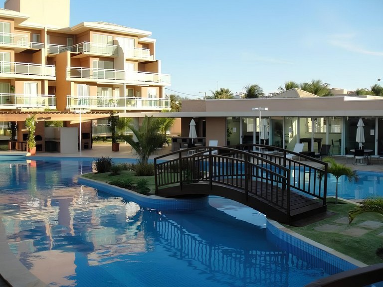 Palm Beach Condominium | Next to Beach Park, Porto das Dunas