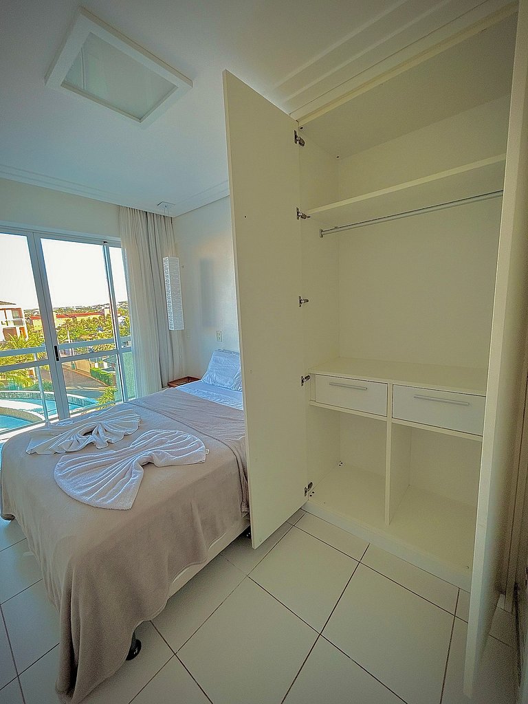 Cobertura Duplex Condomínio Palm Beach | Porto das Dunas, Aq