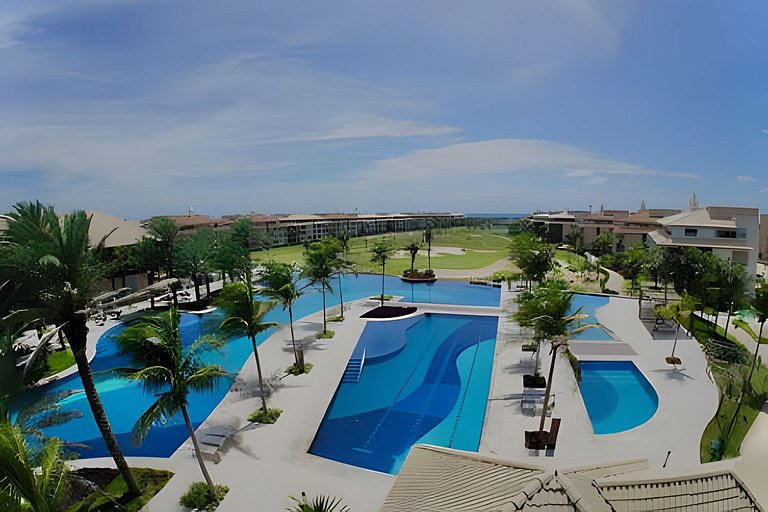 Cobertura com Jacuzzi no GolfVille Por Casamarinn