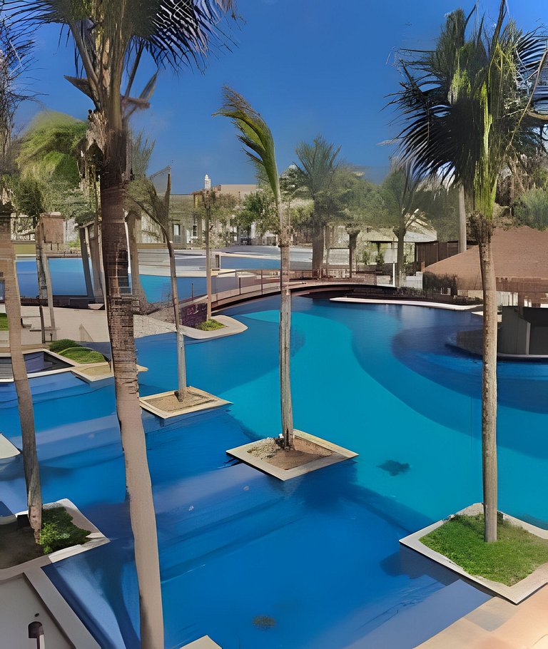 Cobertura com Jacuzzi no GolfVille Por Casamarinn