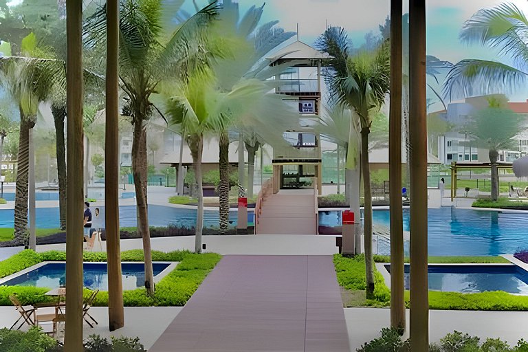 Cobertura com Jacuzzi no GolfVille Por Casamarinn