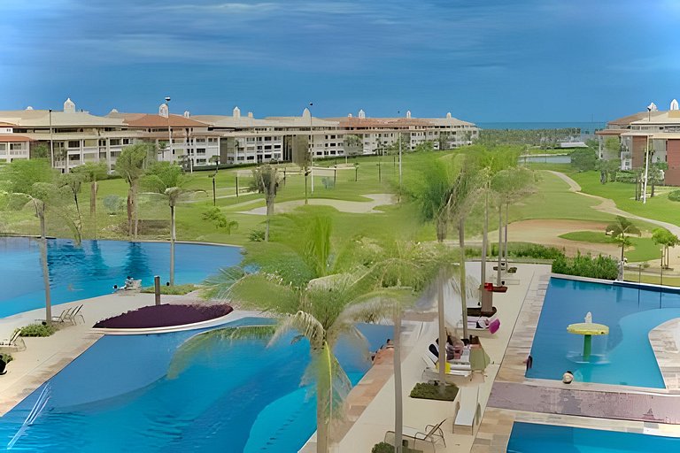 Cobertura com Jacuzzi no GolfVille Por Casamarinn