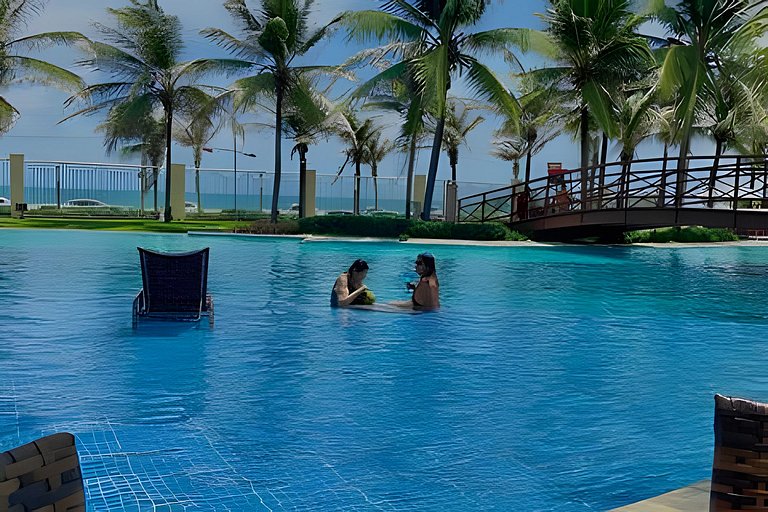 Cobertura com Jacuzzi no GolfVille Por Casamarinn