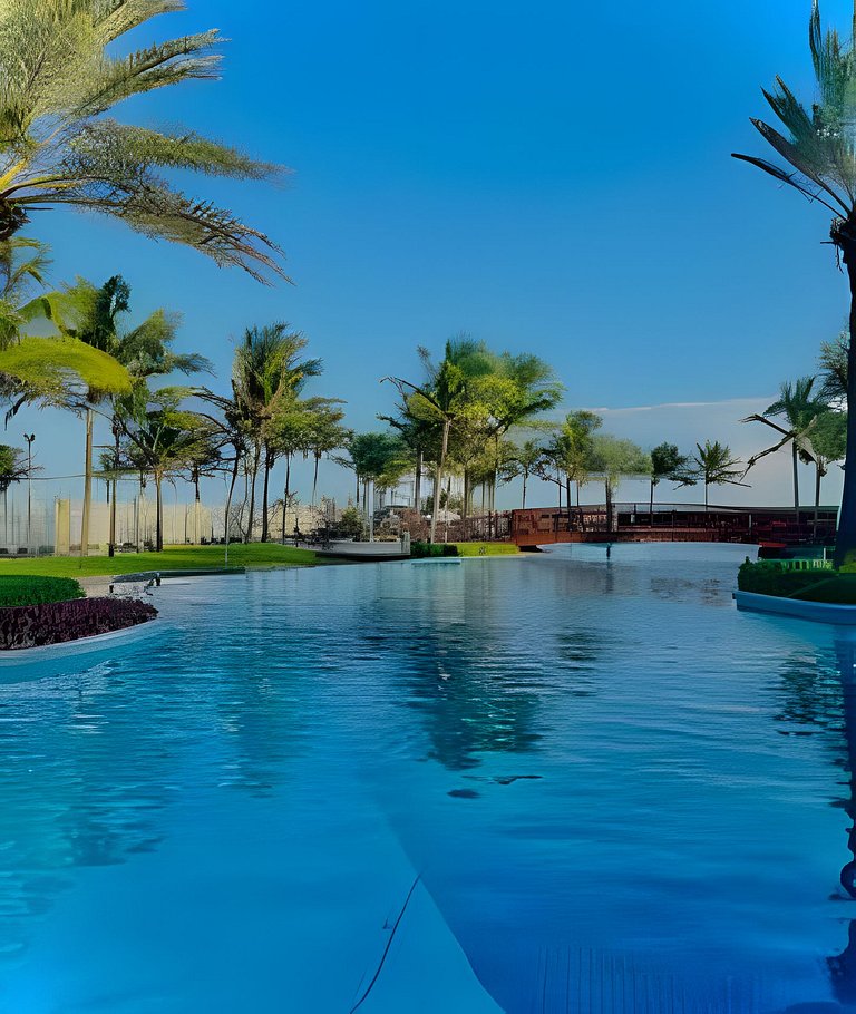 Cobertura com Jacuzzi no GolfVille Por Casamarinn