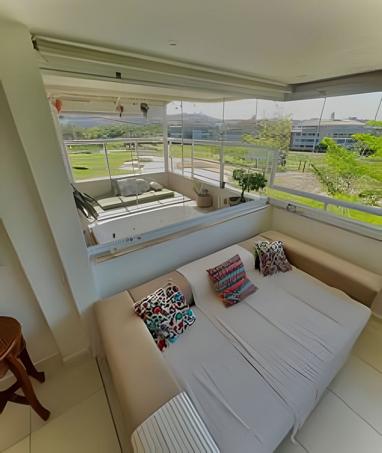 Cobertura com Jacuzzi no GolfVille Por Casamarinn