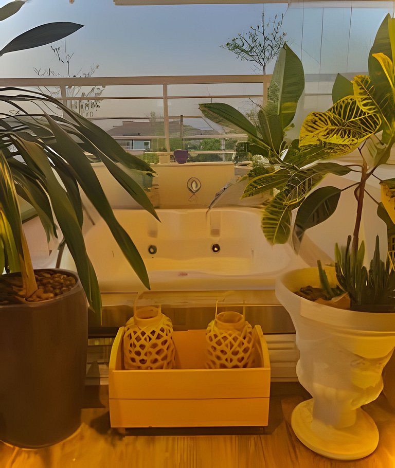 Cobertura com Jacuzzi no GolfVille Por Casamarinn