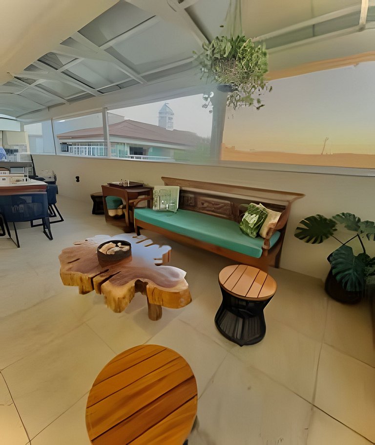 Cobertura com Jacuzzi no GolfVille Por Casamarinn