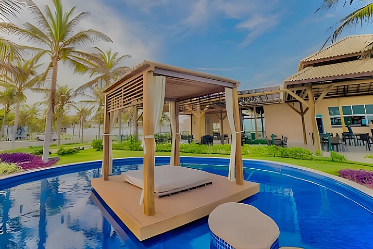 Cobertura com Jacuzzi no GolfVille Por Casamarinn