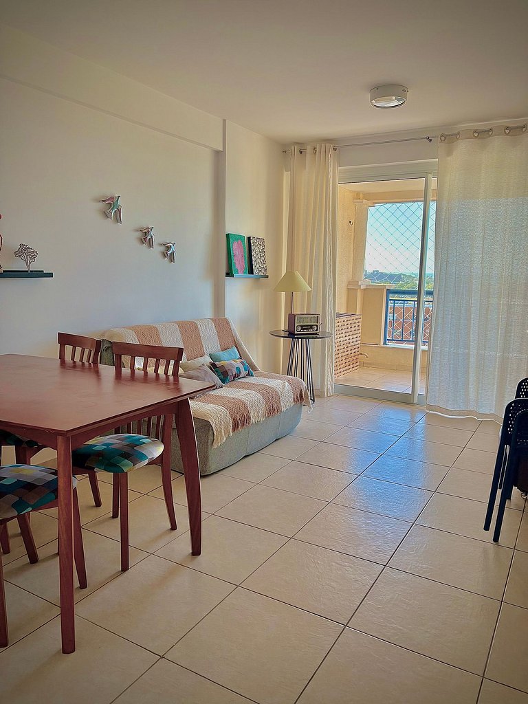 Sea View Apt 7th Floor Beach Village 706S | Praia do Futuro