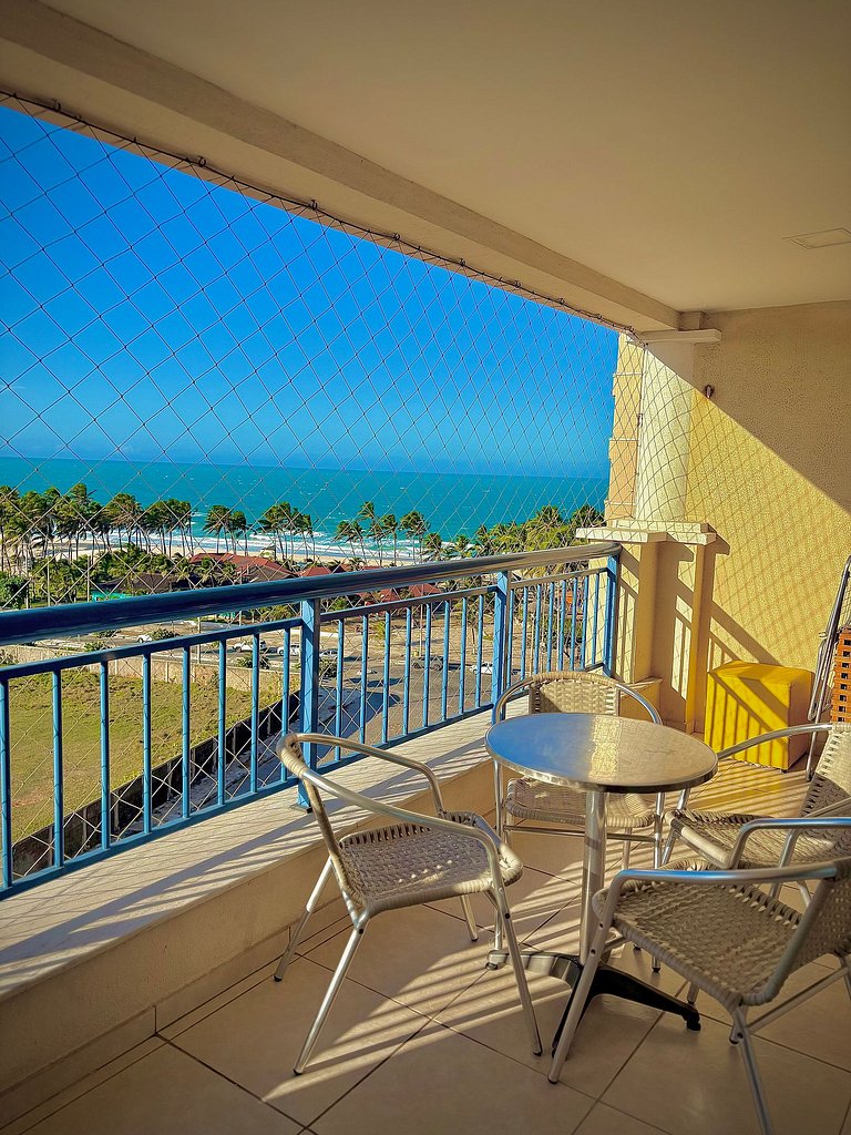 Apto Vista Mar 7º Andar Beach Village 706S | Praia do Futuro
