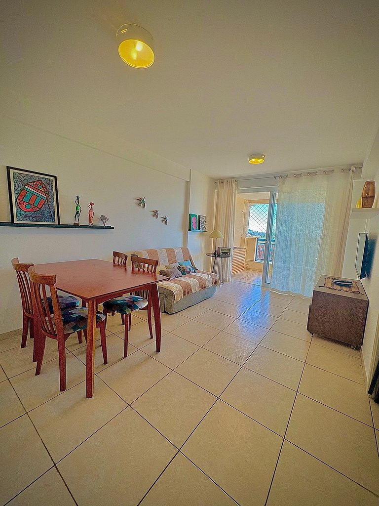 Apto Vista Mar 7º Andar Beach Village 706S | Praia do Futuro
