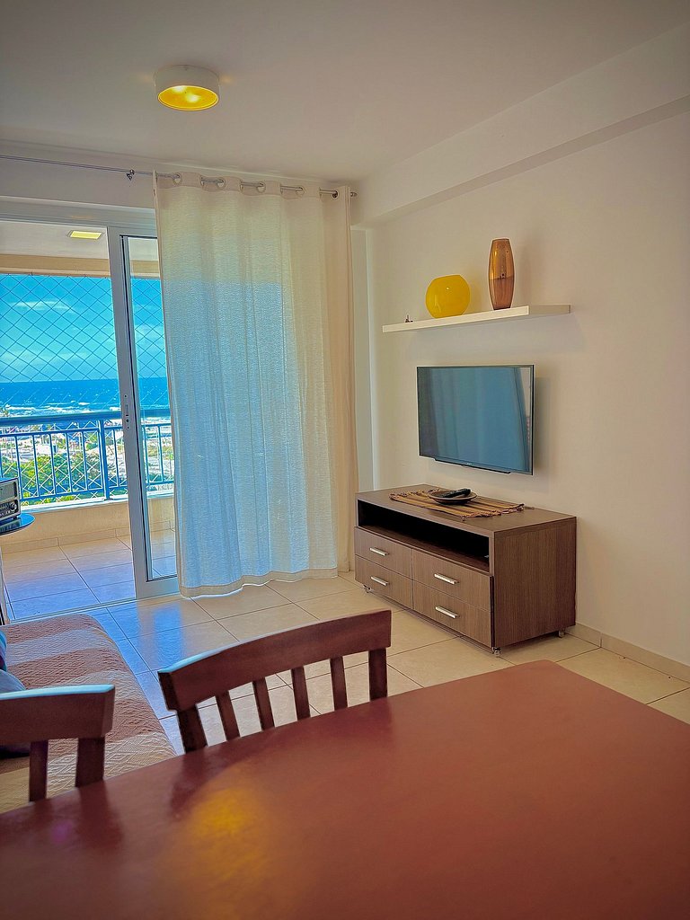 Apto Vista Mar 7º Andar Beach Village 706S | Praia do Futuro