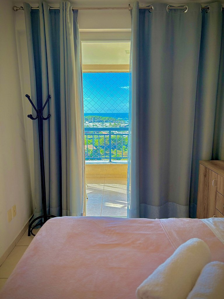 Sea View Apt 7th Floor Beach Village 706S | Praia do Futuro
