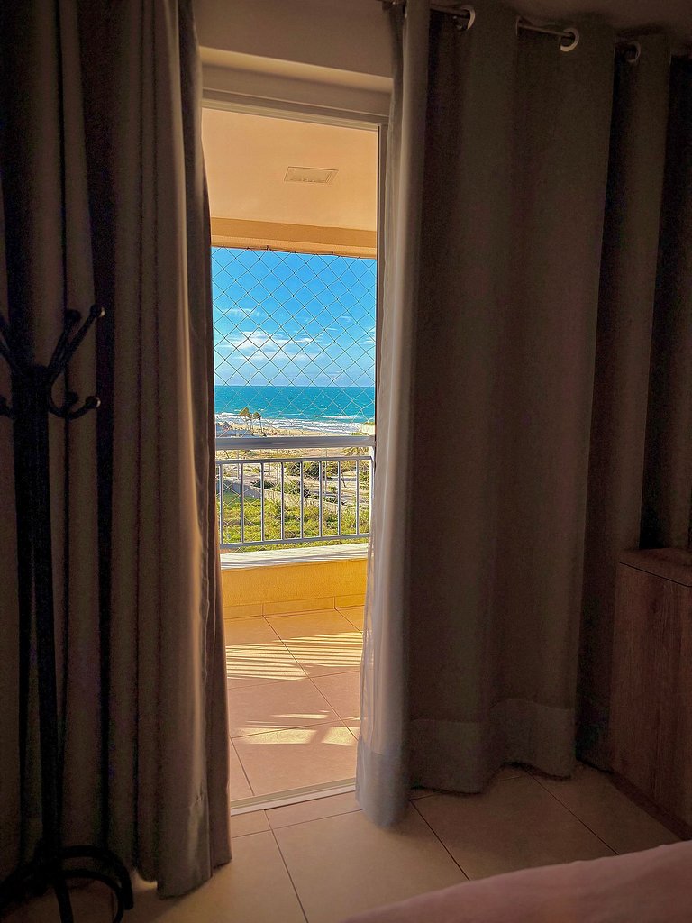 Apto Vista Mar 7º Andar Beach Village 706S | Praia do Futuro