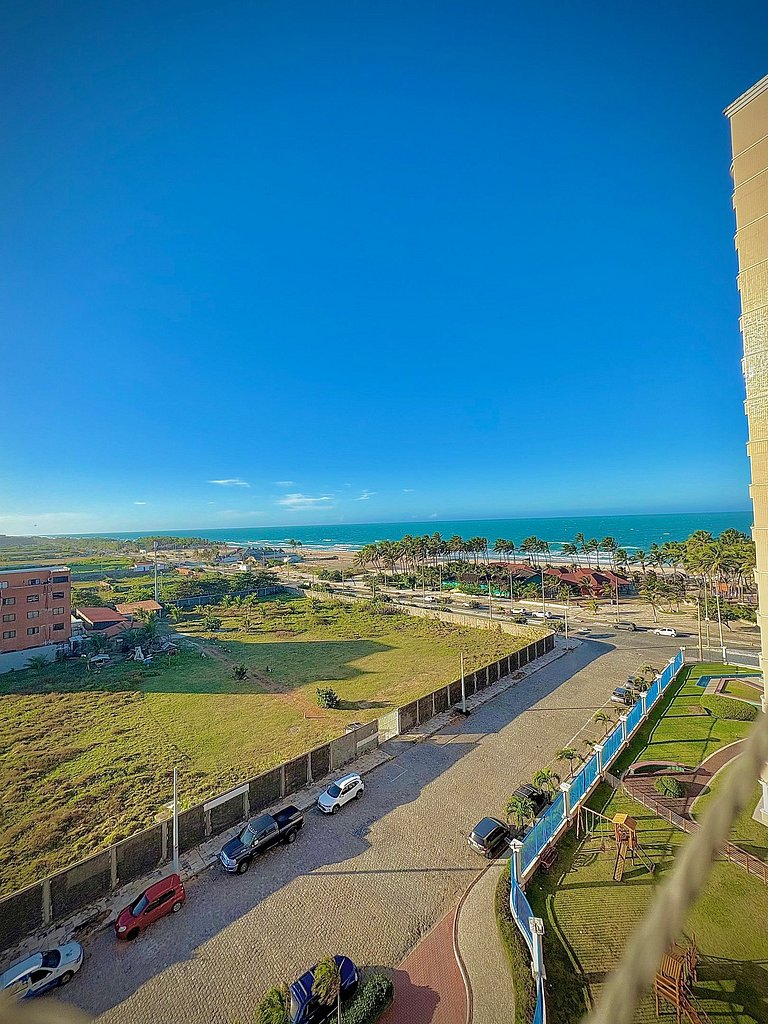 Apto Vista Mar 7º Andar Beach Village 706S | Praia do Futuro