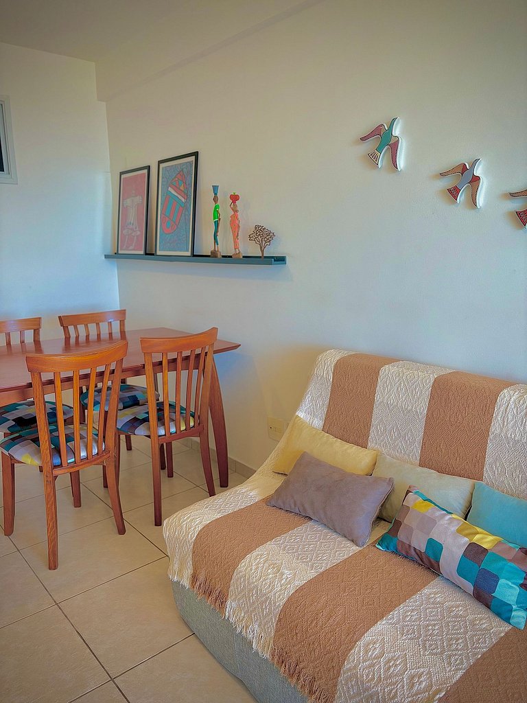 Sea View Apt 7th Floor Beach Village 706S | Praia do Futuro