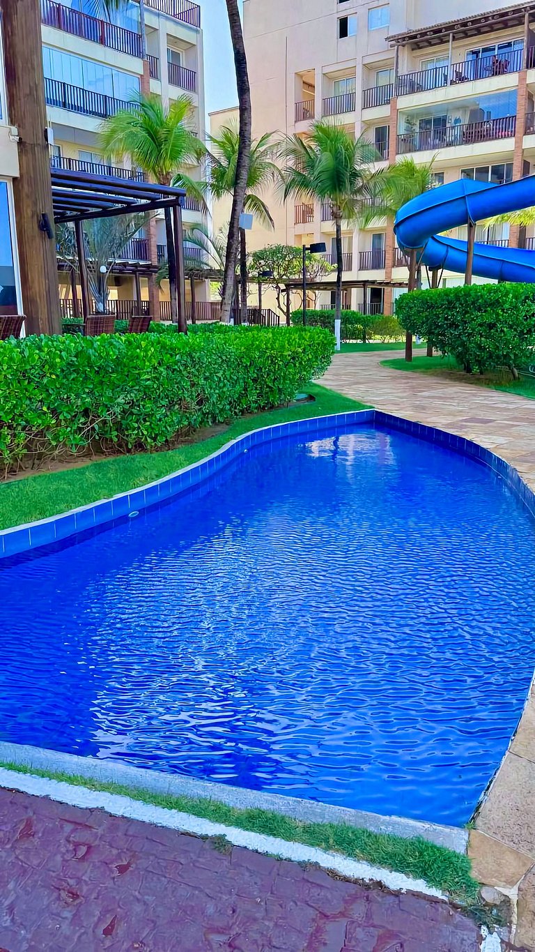 Apartamento pé na areia em Resort Beach Living - Beach Park