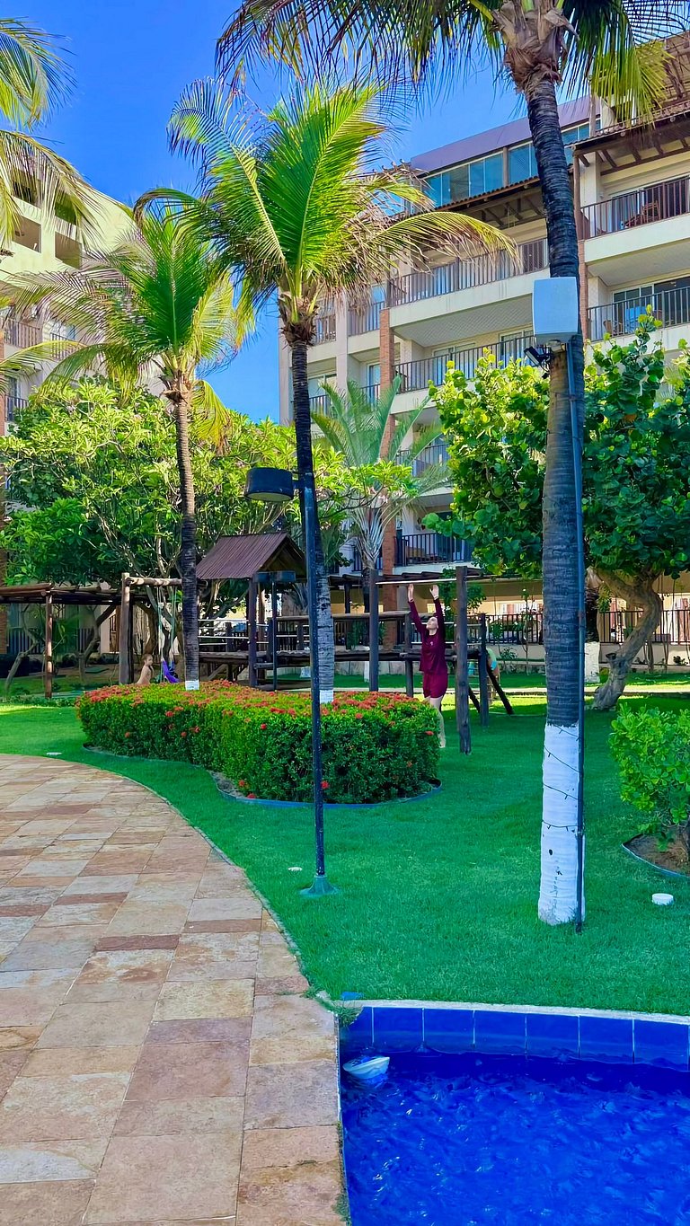 Apartament Jacuzzi em Beach Living Resort Next to Beach Park